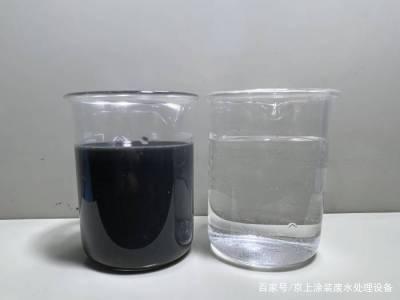 水帘喷漆废水属于有机类废水,涂料有水溶